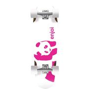 Enjoi Whitey Panda Complete Cruiser Skateboard, 28