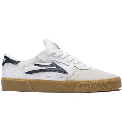 Lakai Cambridge Skate Shoes, White/Navy