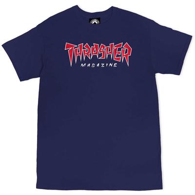 Thrasher Jagged Logo Short Sleeve T-Shirt