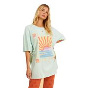 Billabong Salty Blonde Easy Shores Oversized Short Sleeve T-Shirt GDM0