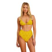 Billabong Salty Blonde Made Ya Look Triangle Bikini Top YJS0