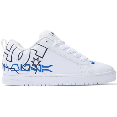 DC Shoes x Star Wars Court Graffik Skate Shoes, White/Blue