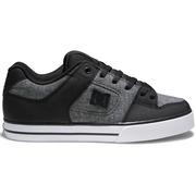 DC Shoes Pure Skate Shoes, Black/Battleship/Black