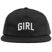 Girl Evolved Arch 5 Panel Snapback Adjustable Hat