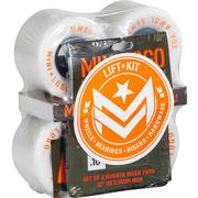 Mini Logo A.W.O.L. Lift Kit 55mm White Skateboard Wheels 4-Pack, 80a