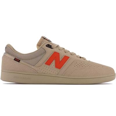 New Balance NB Numeric Brandon Westgate 508 Skate Shoes, Tan with Orange