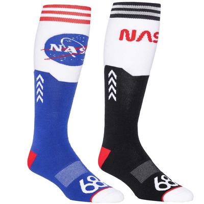 686 NASA Snow Socks 2-Pack