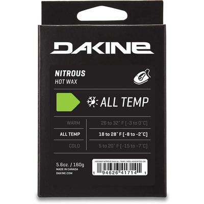 Dakine Nitrous Hot All Temp Ski & Snowboard Wax, 160g