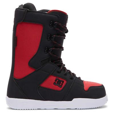 DC Shoes Phase Lace Snowboard Boots, Black/Red/Black