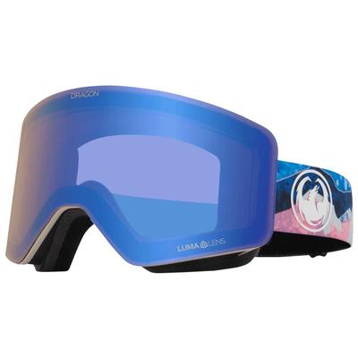 Dragon R1 OTG Snow Goggles, Mountain Bliss/Lumalens Flash Blue