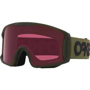 Oakley Line Miner L Snow Goggles, Dark Brush/Prizm Snow Dark Grey