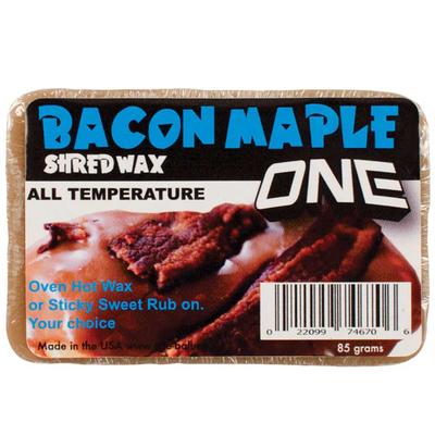 One Ball Jay Maple Bacon All Temp Snowboard & Ski Wax, 85G