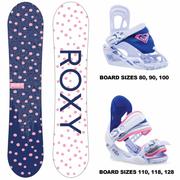 ROXY Poppy Women's Snowboard & Binding Package, 2022