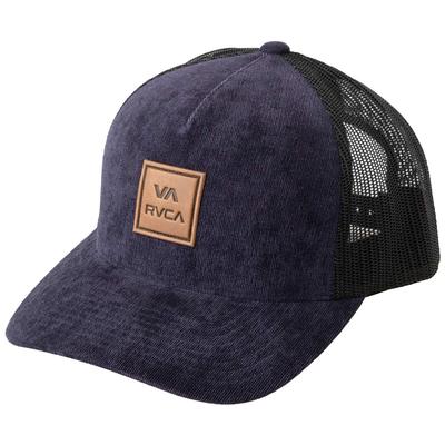 RVCA VA All the Way Curved Brim Snapback Adjustable Trucker Hat