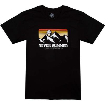 Never Summer Retro Mountain Short Sleeve T-Shirt