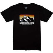 Never Summer Retro Mountain Short Sleeve T-Shirt