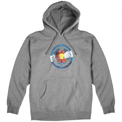 Never Summer Colorado Mountain Fill Pullover Hoodie