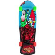 Santa Cruz Stranger Things Meek Slasher Shaped Complete Cruiser Skateboard