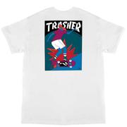 Thrasher Hurricane Short Sleeve T-Shirt WHT