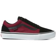 Vana Skate Old Skool Skate Shoes, Port/Black