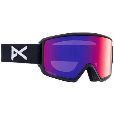 Anon M3 Snowboard & Ski Goggles, Black/Perceive Sunny Red