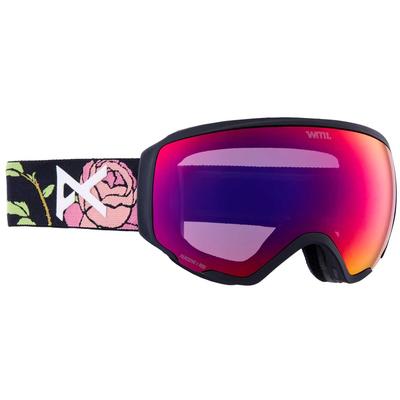 Anon WM1 Women's Snowboard & Ski Goggles, Talent Scout/Perceive Sunny Red