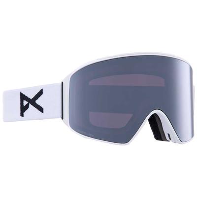 Anon M4 Cylindrical Snowboard & Ski Goggles, White/Perceive Sunny Onyx