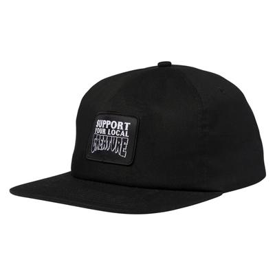 Creature Support Patch Unstructured Mid Snapback Adjustable Hat