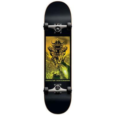 Darkstar Molten First Push Lime Fade Complete Skateboard, 8.0