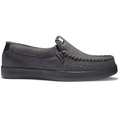 DC Shoes Villain Slip-On Shoes, Black/Armor