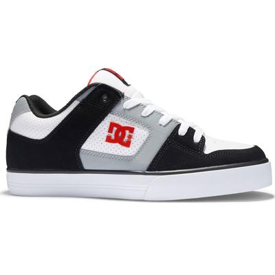 DC Shoes Pure Skate Shoes, Black/White/Grey