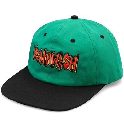 Deathwish Disciple Green Snapback Adjustable Hat