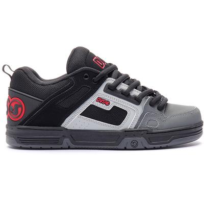 DVS Comanche Skate Shoes, Black/Grey/Red