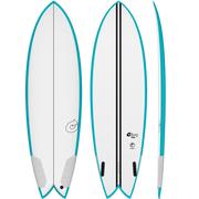 Torq Fish Twin 6' Surfboard, Futures