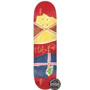 Krooked Worrest Somebody Twintail Slick Skateboard Deck, 8.3