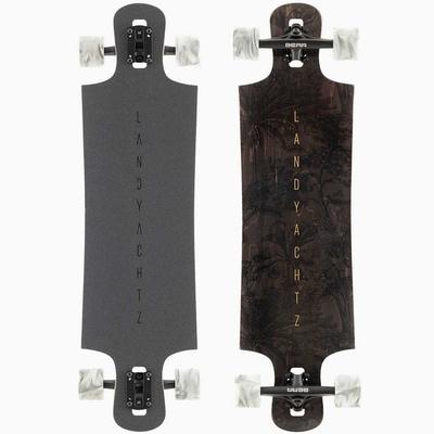 Landyachtz Drop Hammer Jungle Complete Longboard Skateboard, 