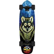 Omen Bolt Wolf Complete Cruiser Skateboard, 29