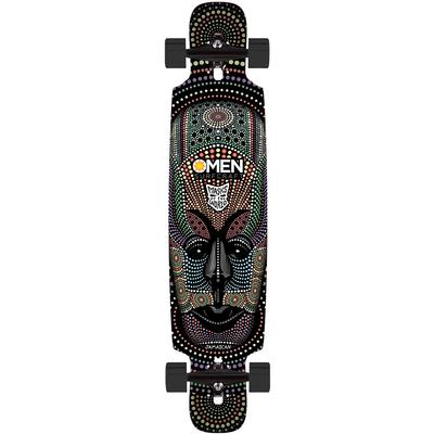 Omen Jamaica Mask Complete Longboard Skateboard, 41