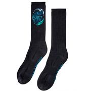 Santa Cruz Wave Dot Crew Socks