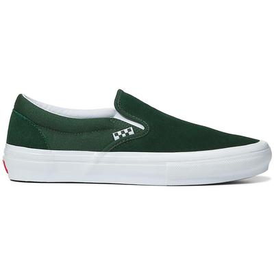 Vans Wrapped Skate Slip-On Skate Shoes, Green/White