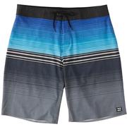 Billabong All Day Heather Stripe Pro Performance Boardshorts, 20