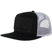 Creature Reverse Patch Mesh Snapback Adjustable Trucker Hat BLK/WHT