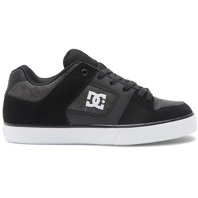 DC Shoes Pure Skate Shoes, Black/Dark Slate