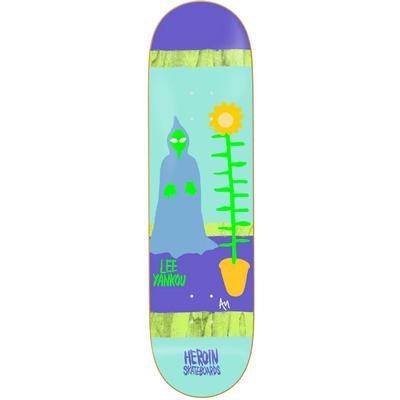 Heroin Lee Yankou Papillon Skateboard Deck, 8.5