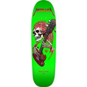 Powell Peralta Flight Metallica Collab Lime Skateboard Deck, 9.265