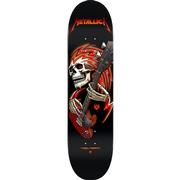 Powell Peralta Flight Metallica Collab Black Skateboard Deck, 8.25