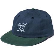 Quiet Life Script Polo Hat