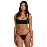 RVCA Solid Square Bralette Bikini Top