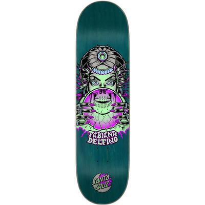 Santa Cruz Delfino Fortune Teller Skateboard Deck, 8.25