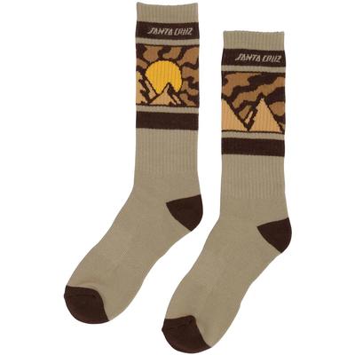 Santa Cruz Vista Strip Crew Socks